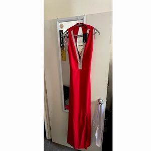 Red Glamour Maxi Dress